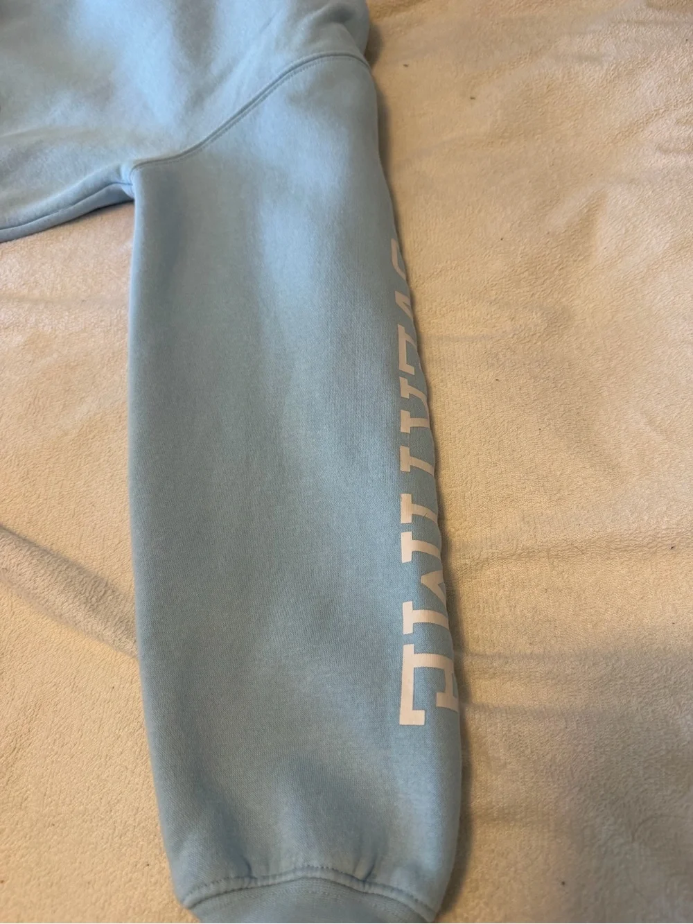 Kids Light Blue Hoodie and Sweatpants Set